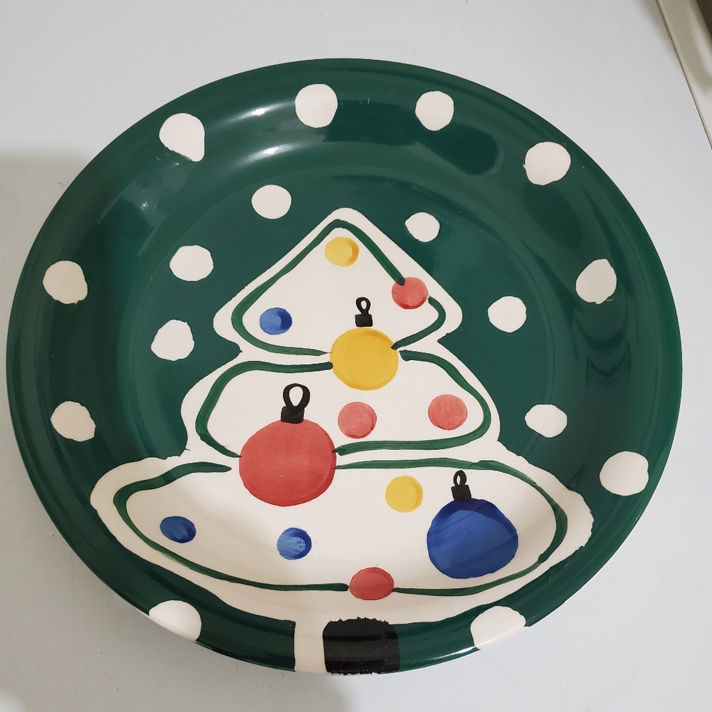 Christmas plate